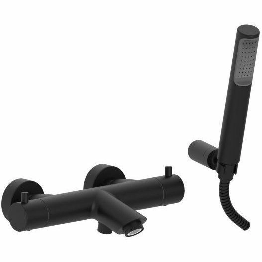 Смеситель для ванны с душевым гарнитуром Paffoni Light, LIQ023NO