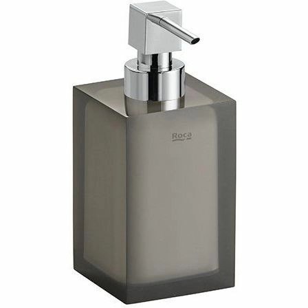 Дозатор для мыла черный Roca Ice, A816861012
