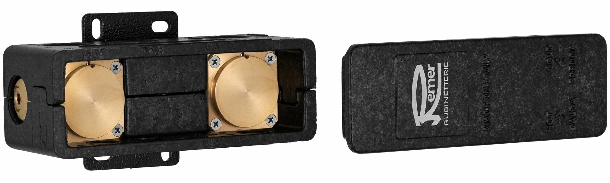 Скрытая часть смесителя для раковины Remer, RRBOX15
