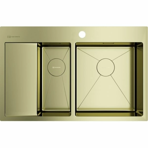 Мойка Omoikiri Akisame 78-2-LG-R, 4973088