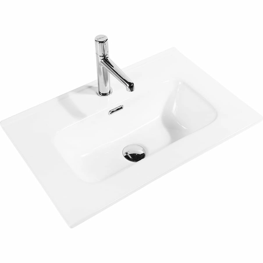 Керамическая раковина BelBagno 81x39, BB800/390ETL