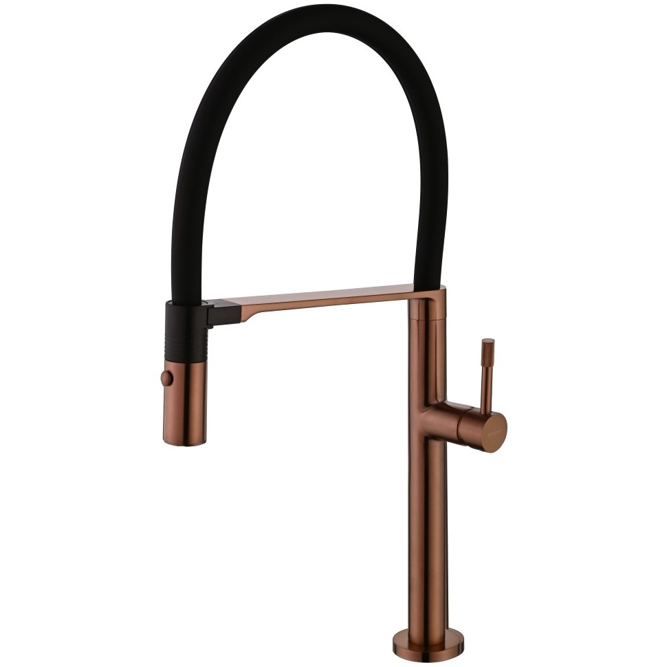 Смеситель для кухни Boheme Uno Bronze Brushed, 114-BRB