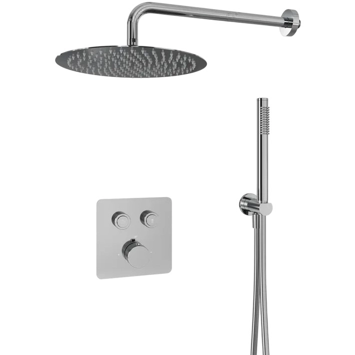Душевая система скрытого монтажа Milleau Tissage, TERMO 2SBIT/801-CR
