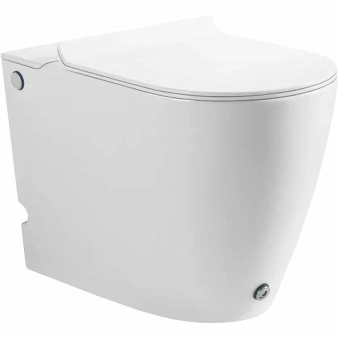 Унитаз напольный приставной импульсный Santiline, SL-5030