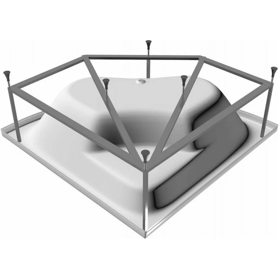 Каркас для ванны сварной Vayer Bryza 140x140, Гл000007084