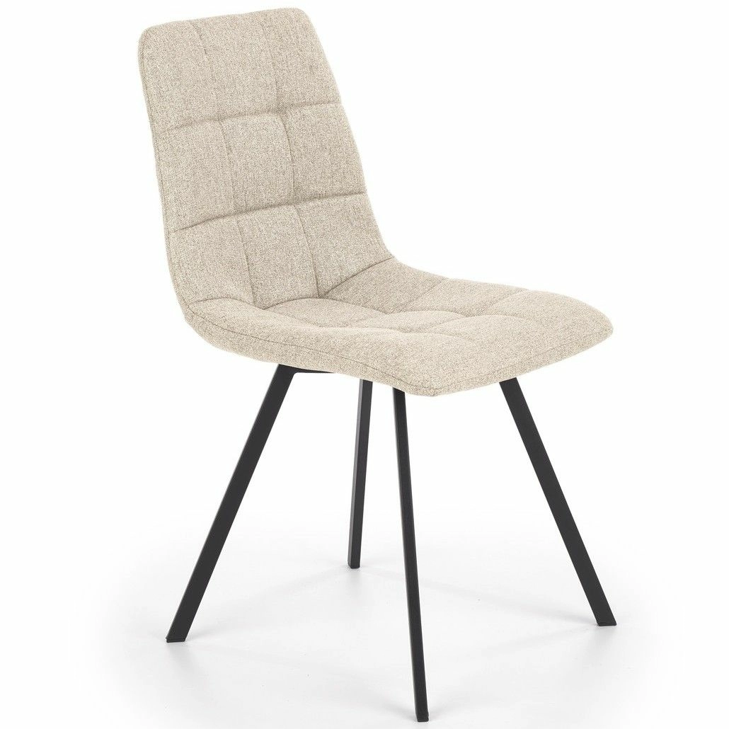 Стул Halmar K402 бежевый/черный, V-CH-K/402-KR-BEZOWY