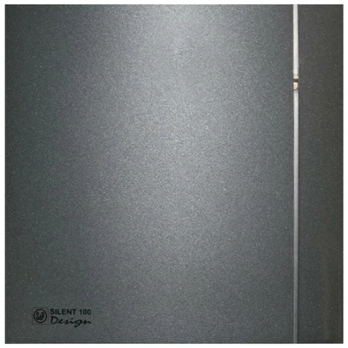 Вентилятор S&P SILENT-100 CZ GREY DESIGN - 4C