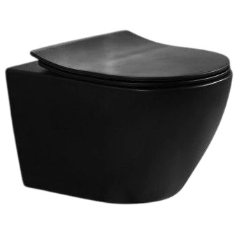 Унитаз подвесной Esbano Amapola Black Matt