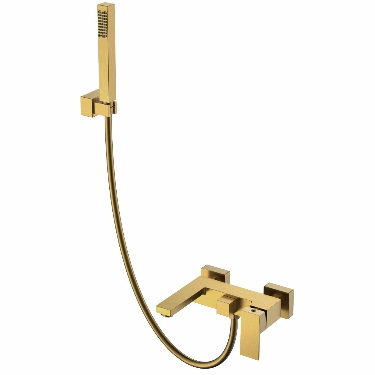 Смеситель для ванны Boheme Qubic Bronze, 473-BR