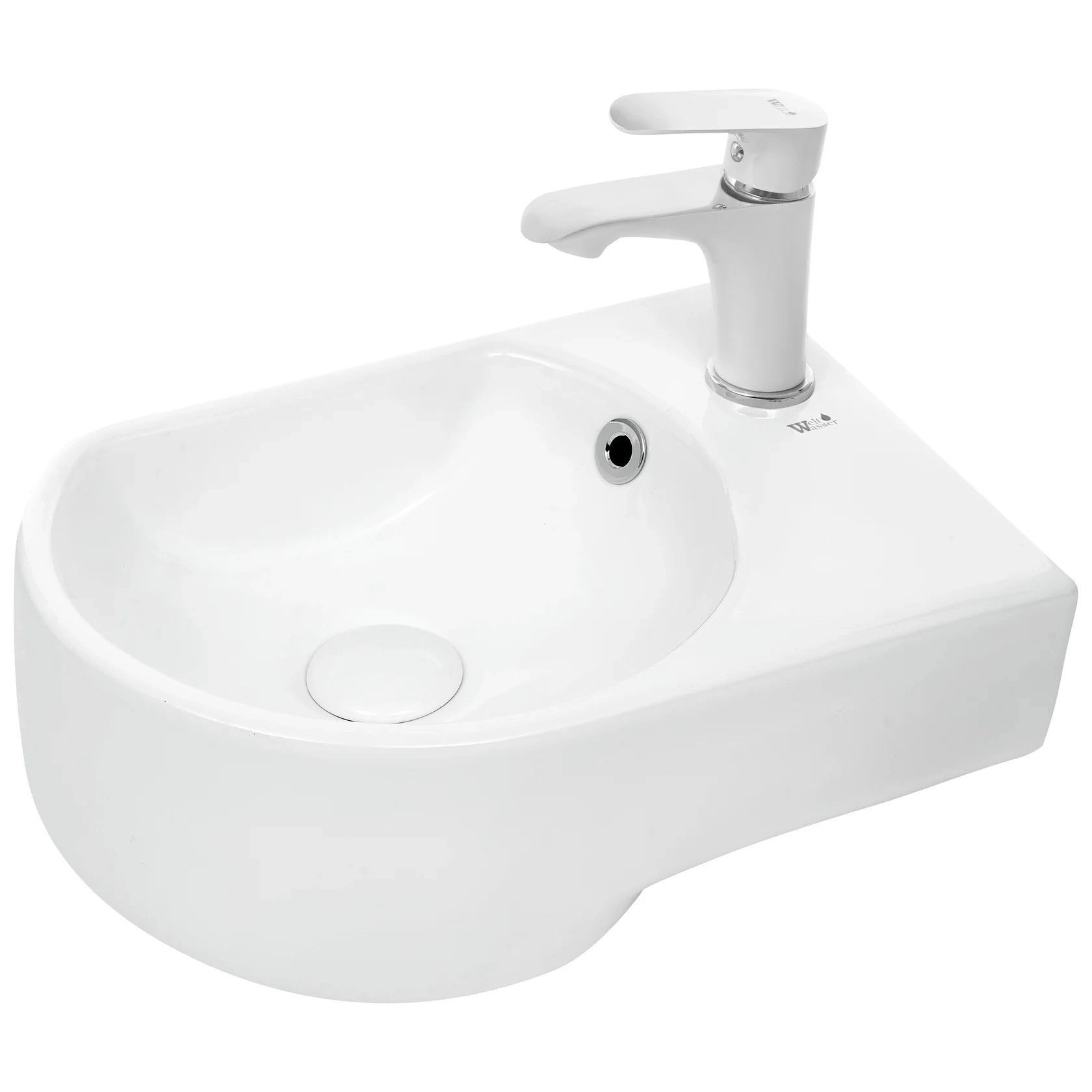 Раковина подвесная WeltWasser 41x27, WW AISBACH 5014