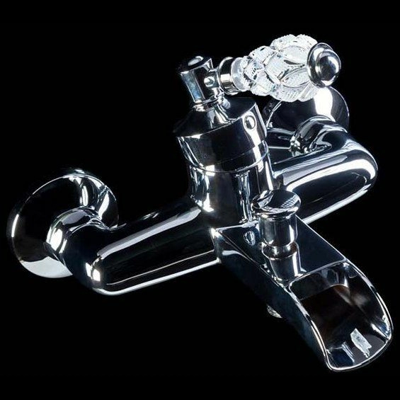 Смеситель для ванны Boheme Vogue Crystal Chrome, 223