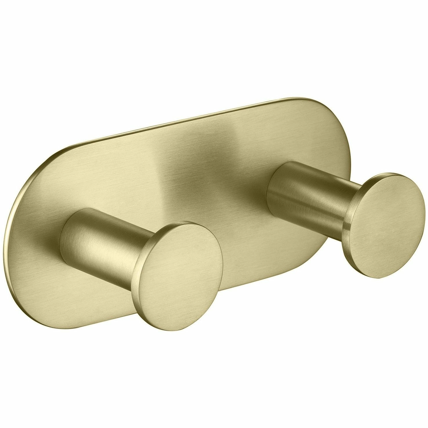 Вешалка 2 крючка Timo Saona Brushed Gold, 13014/17
