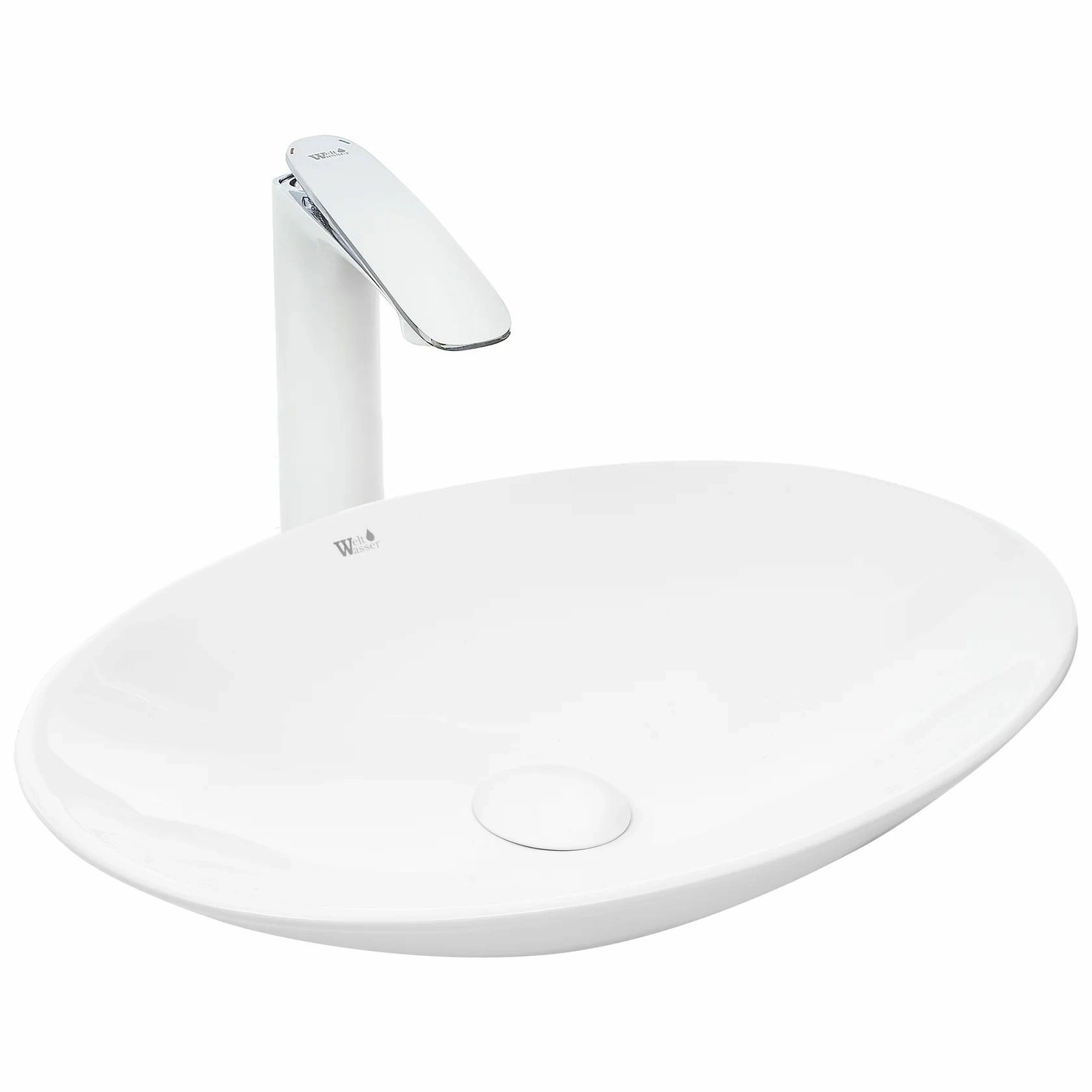Раковина накладная WeltWasser 50x35.5, WW ELBACH 10255
