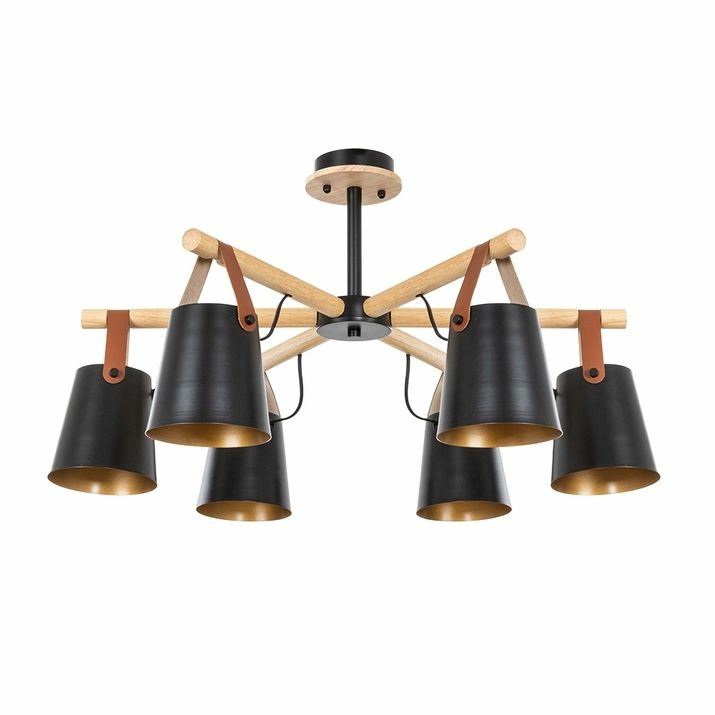 Потолочная люстра Arte Lamp Thomas, A7032PL-6BK