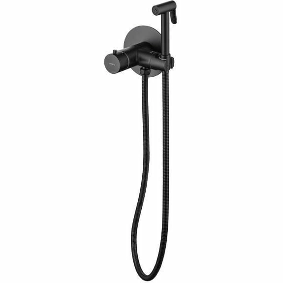 Смеситель для гигиены Allen Brau Thermo Rund 5.60001-31 черный матовый (с внутренней частью)