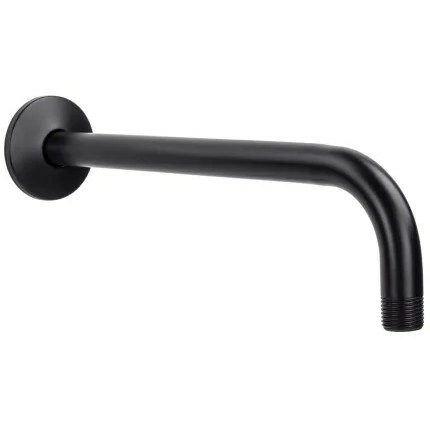 Держатель верхнего душа настенный Berges Ventas R Black, 074010