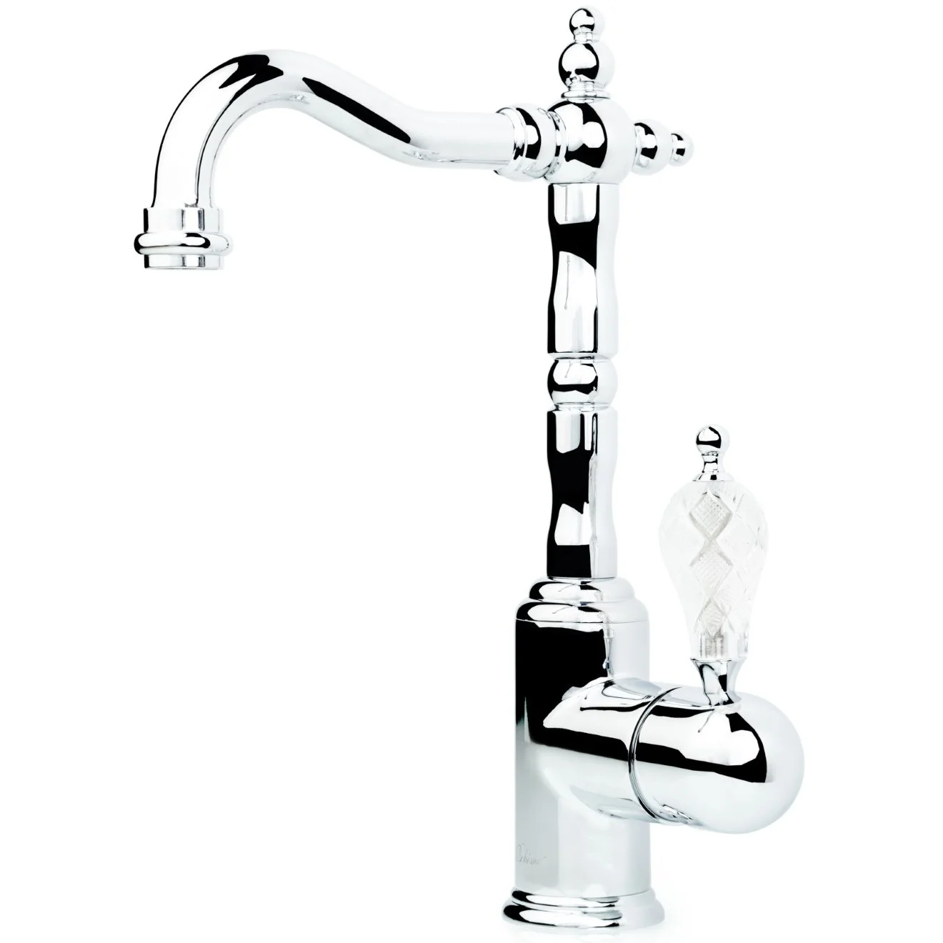 Смеситель для умывальника Boheme Crystal Chrome, 262