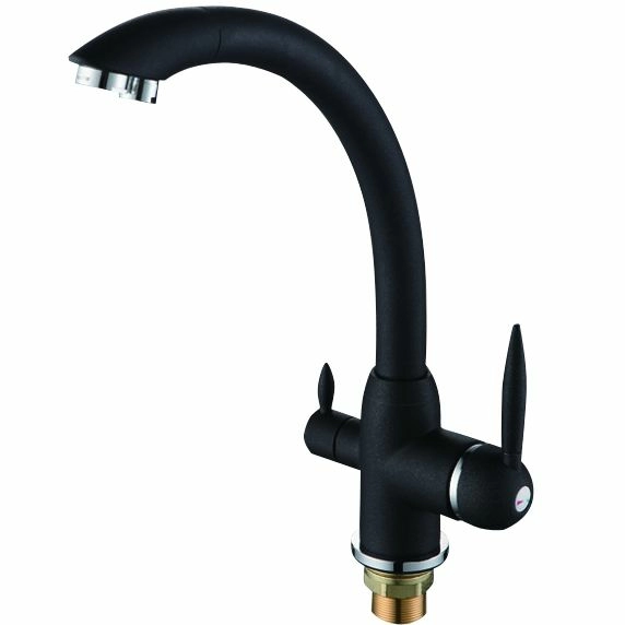 Смеситель для кухни на две воды Frap F4399-7