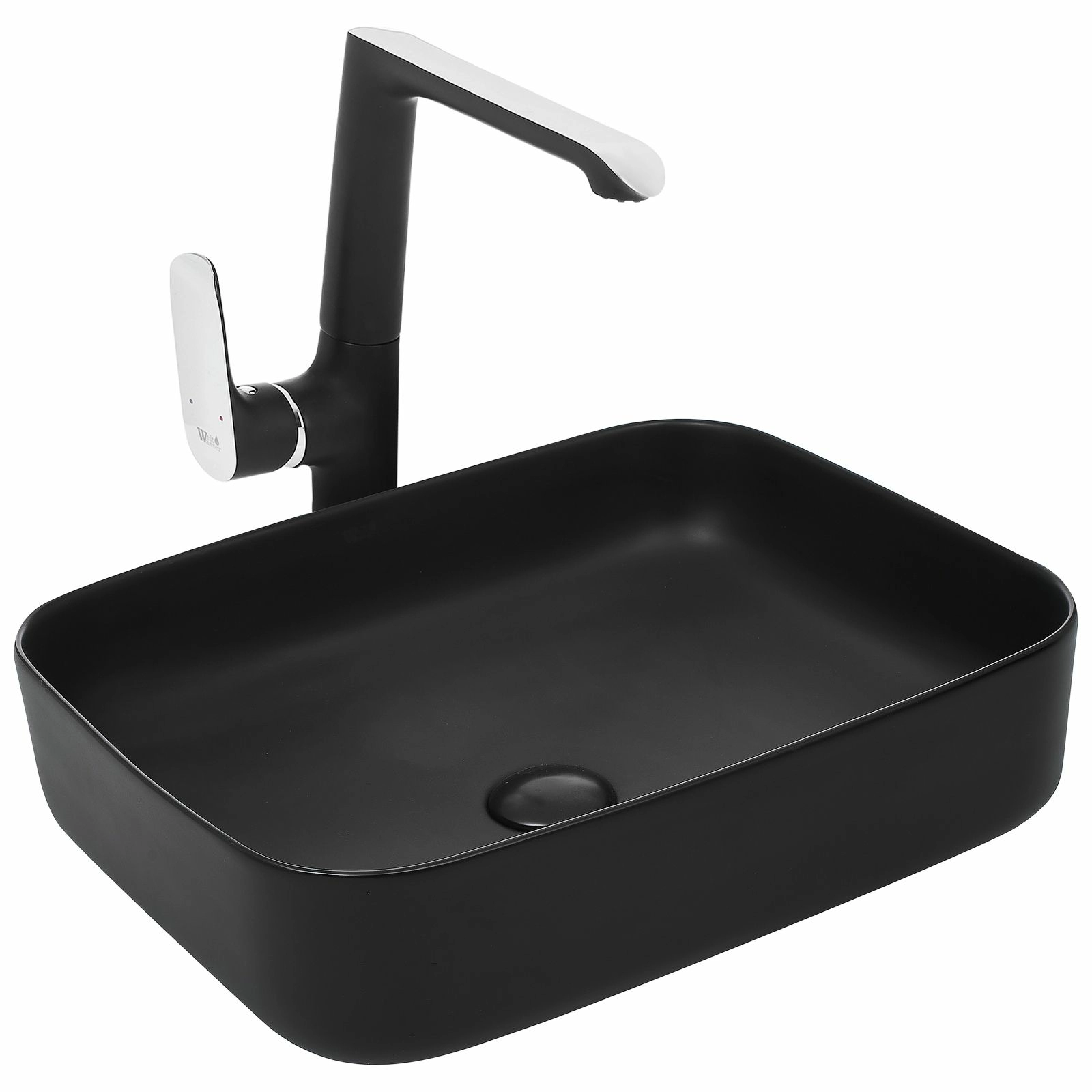 Раковина накладная WeltWasser 50x39, WW ELBACH 2195 MB