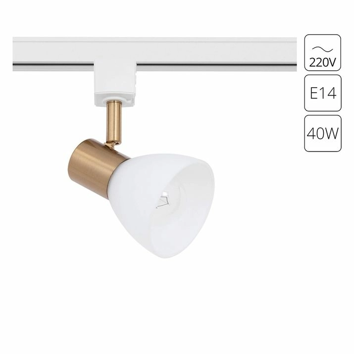 Трековый светильник Arte Lamp Falena, A3117PL-1WH