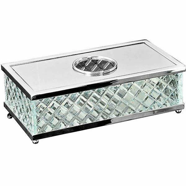 Салфетница Boheme Murano Crystal Chrome, 10231