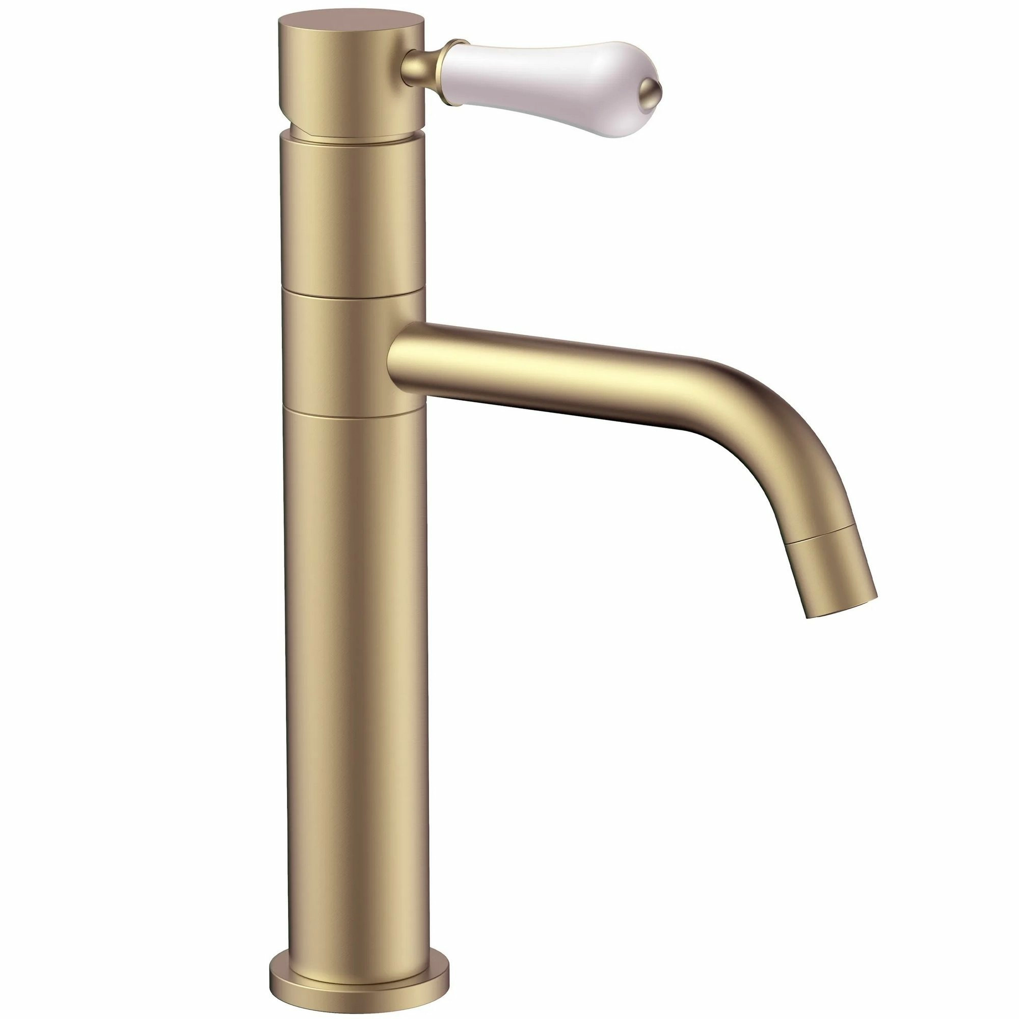 Смеситель для умывальника Rea Serra Matt Gold, REA-B1144