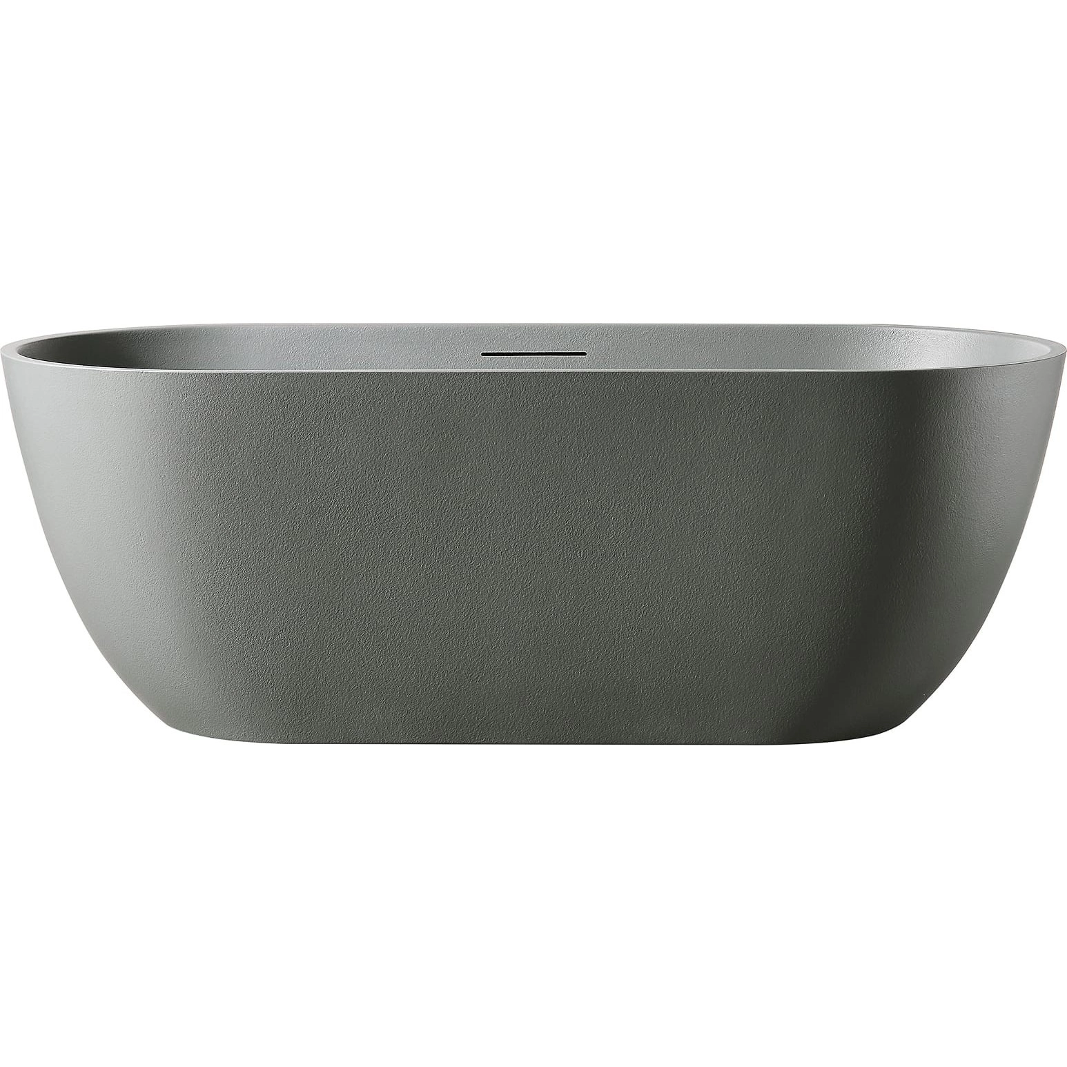Ванна из искусственного камня Altrobagno Бруна (Bruna) 170x75, ALTROBAGNOBruna090204CementGrey