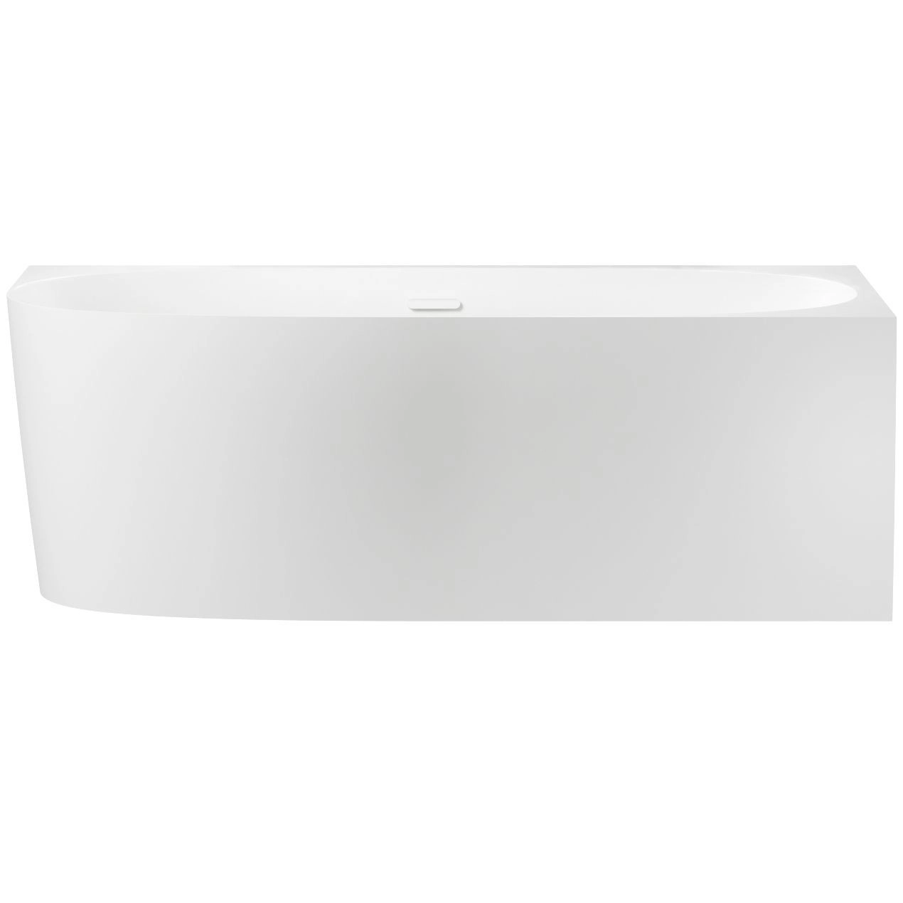 Пристенная акриловая ванна асимметричная Wellsee Belle Spa 2.0 160x75, 170x75