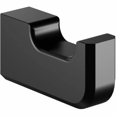 Крючок для ванной Wonzon & Woghand черный матовый, WW-V3301-MB