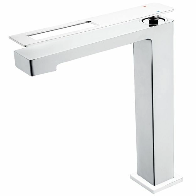 Высокий смеситель для умывальника Boheme Q Chrome, 142-CRCR