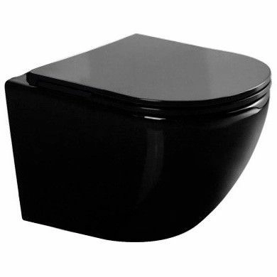 Унитаз подвесной WeltWasser WW MERZBACH 043 GL-BL