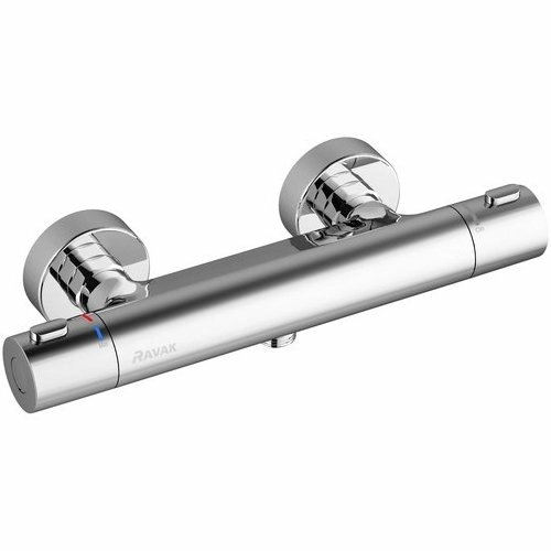 Смеситель настенный термостатический для душа без гарнитуры Ravak Thermo TE 033.00/150, X070096