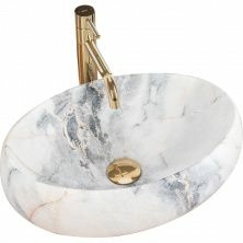 Умывальник Rea Linda Granit Matt 48.5x34, REA-U8567