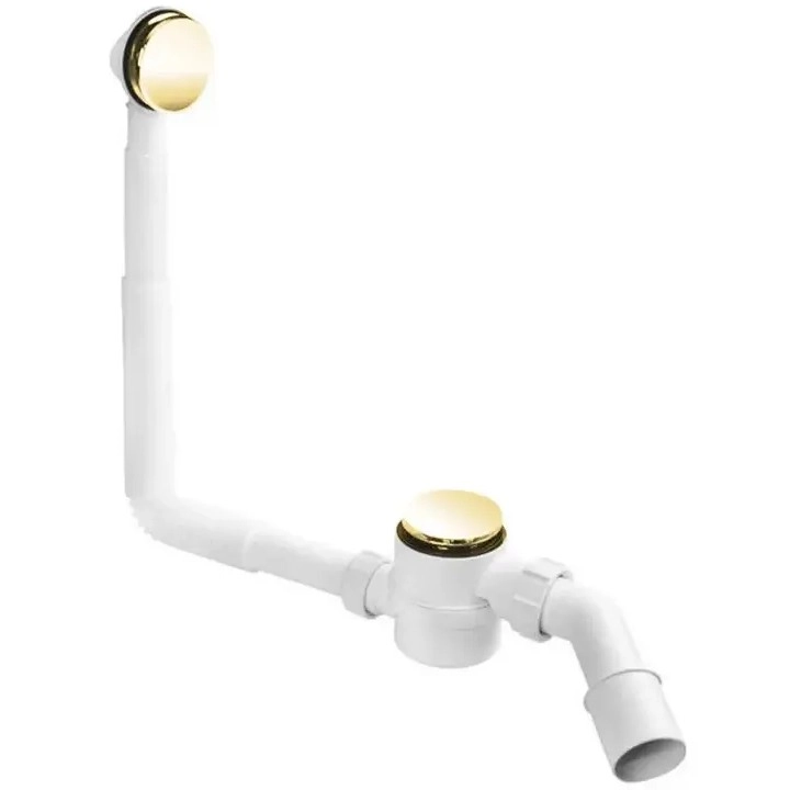 Сифон для ванны McAlpine золото, HC2600CL-GOLD-PVD