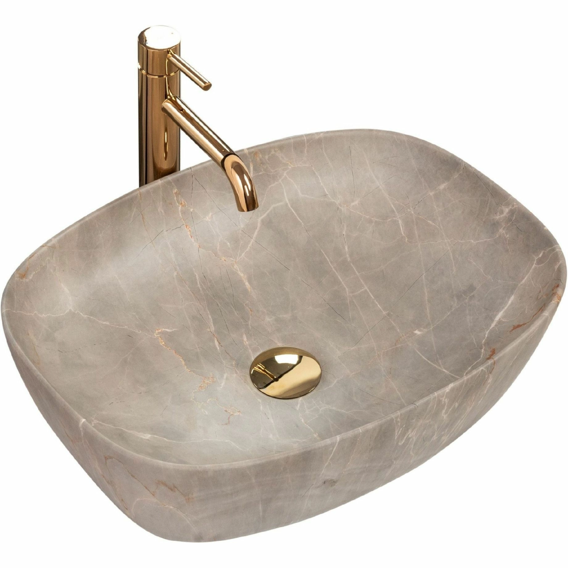 Умывальник Rea Freja Beige 50x38.5, REA-U6647