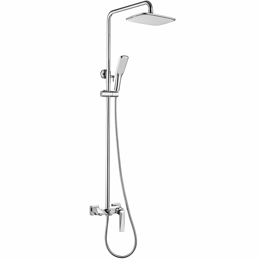 Стойка для душа со смесителем Boheme Venturo Chrome, 378