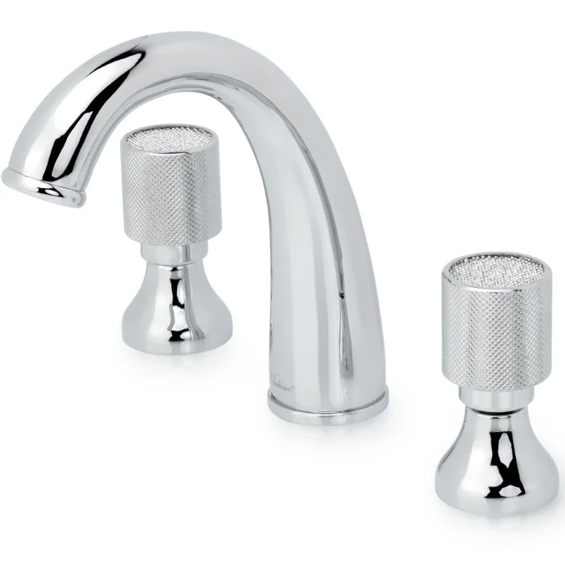Смеситель для раковины на 3 отверстия Boheme Royal Crystal Chrome, 277