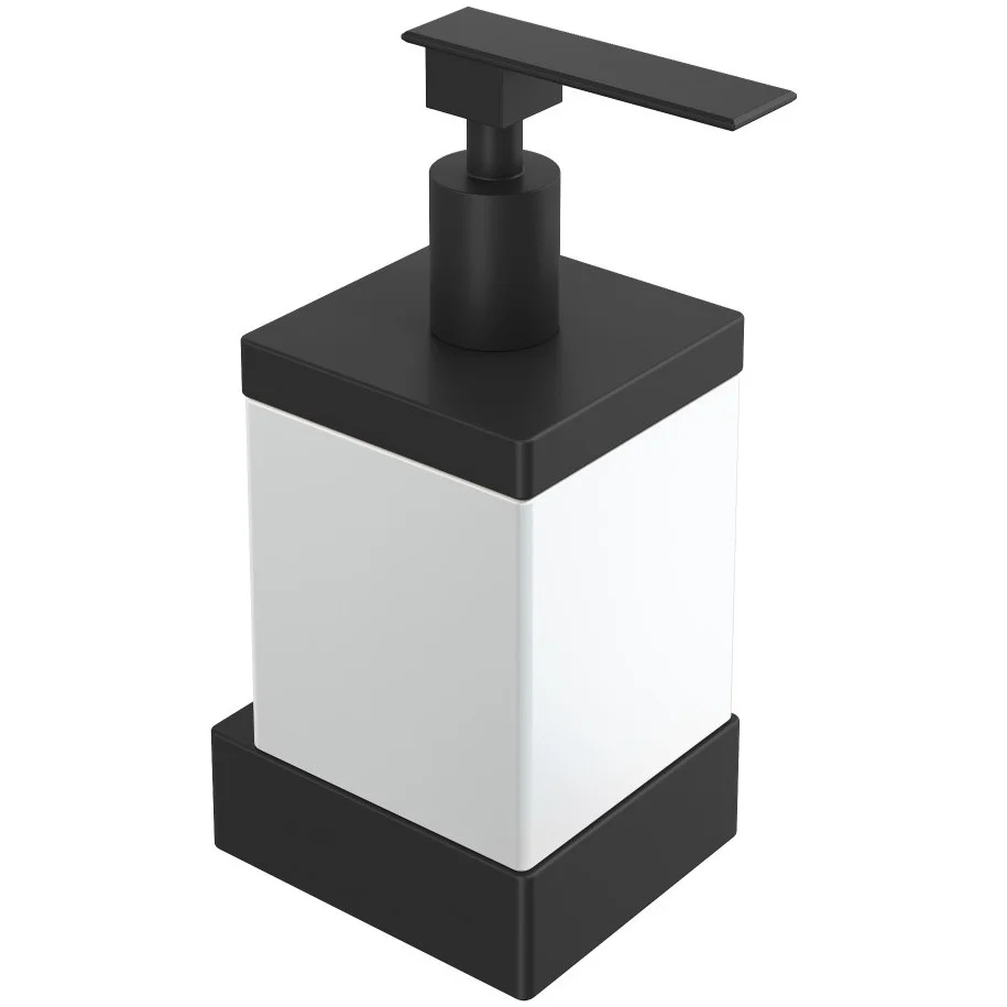 Диспенсер настенный Boheme Qubic Black, 10727-B