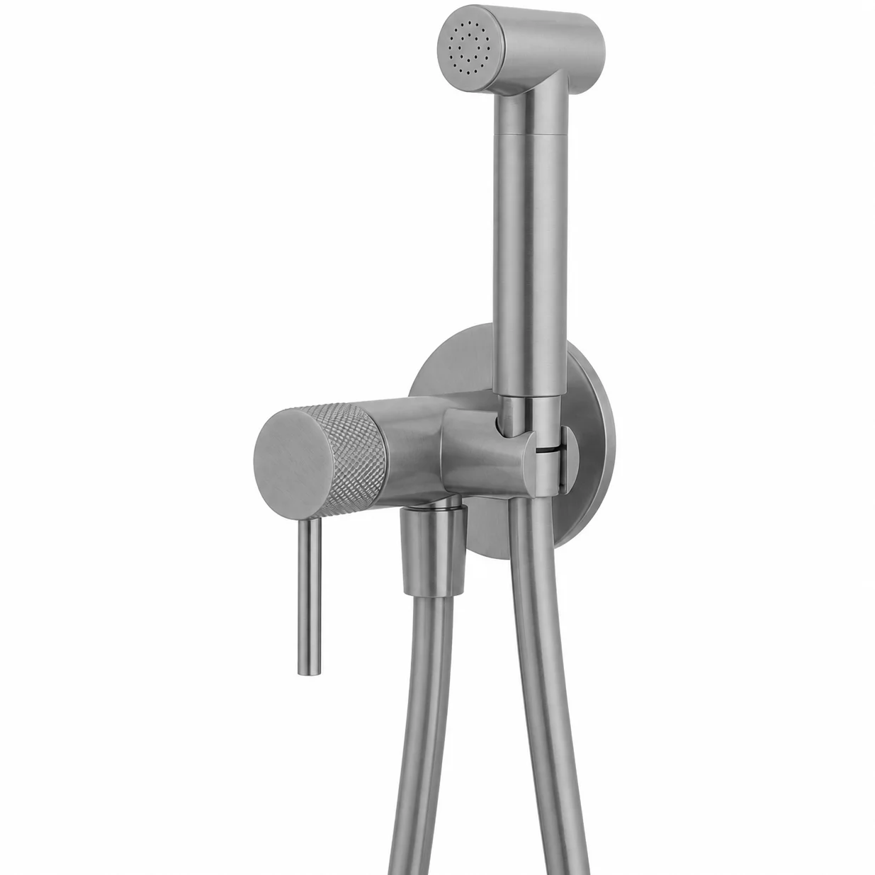 Смеситель с гигиеническим душем Milleau Tissage, ML12056BK-BN