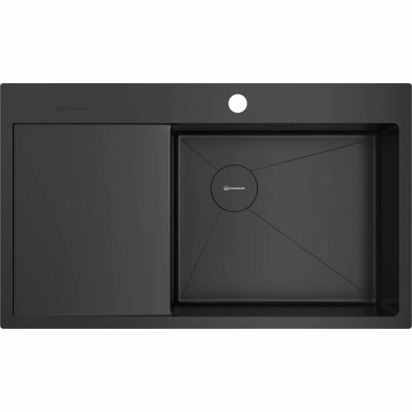 Мойка Omoikiri Akisame 86-GB-R Side, 4997044