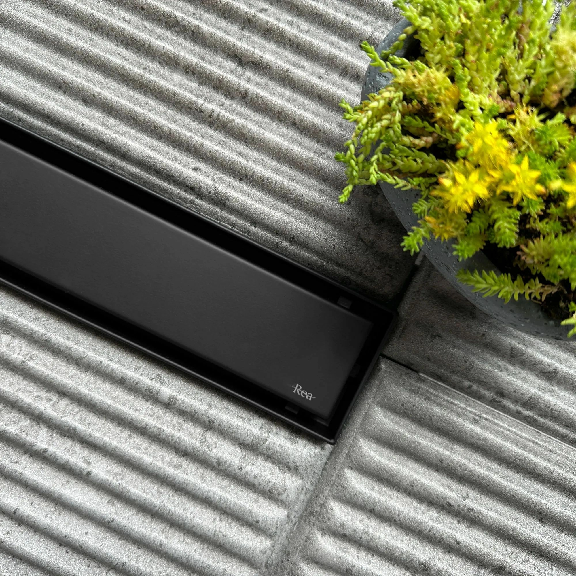 Трап душевой Rea Neox Pro Black