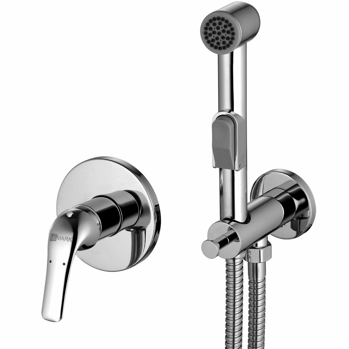 Смеситель с гигиеническим душем встраиваемый Lemark Plus Advance, LM1219C