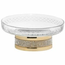 Настольная мыльница Boheme Royale Cristal Gold, 10930-G