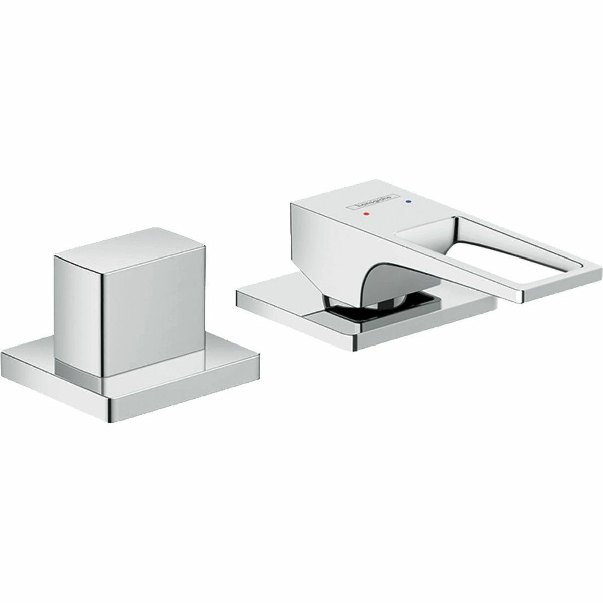 Смеситель на край ванны Hansgrohe Metropol на 2 отверстия, 74548000
