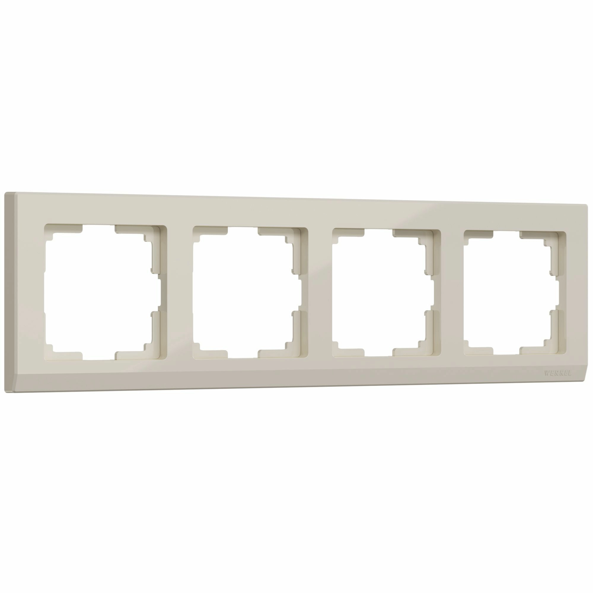 Рамка на 4 поста Werkel Stark W0041803 (слоновая кость)