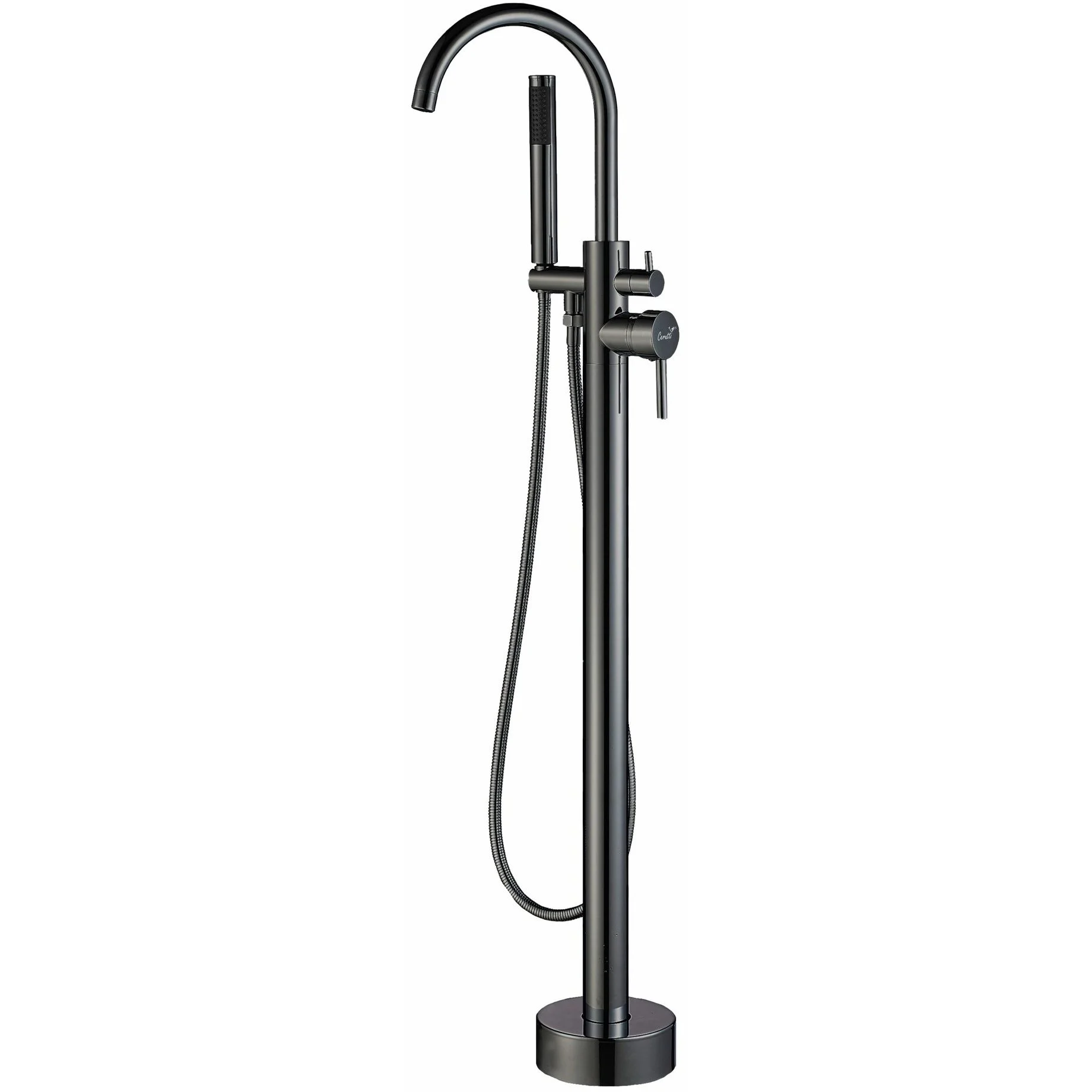 Смеситель напольный для ванны Ceruttispa Tobia GG, CT12113