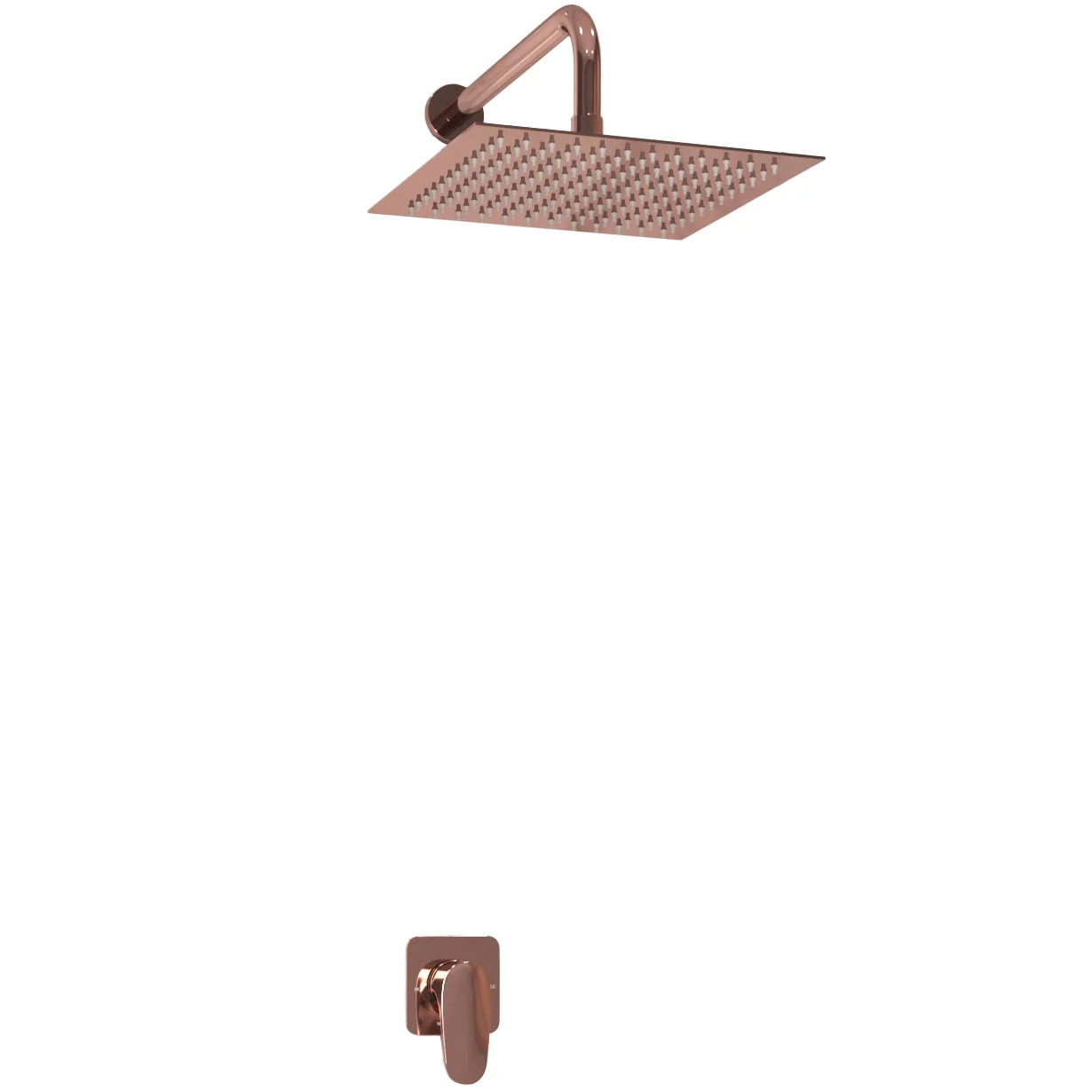 Встраиваемый комплект для душа с верхней душевой насадкой WasserKRAFT, A7751.338.329