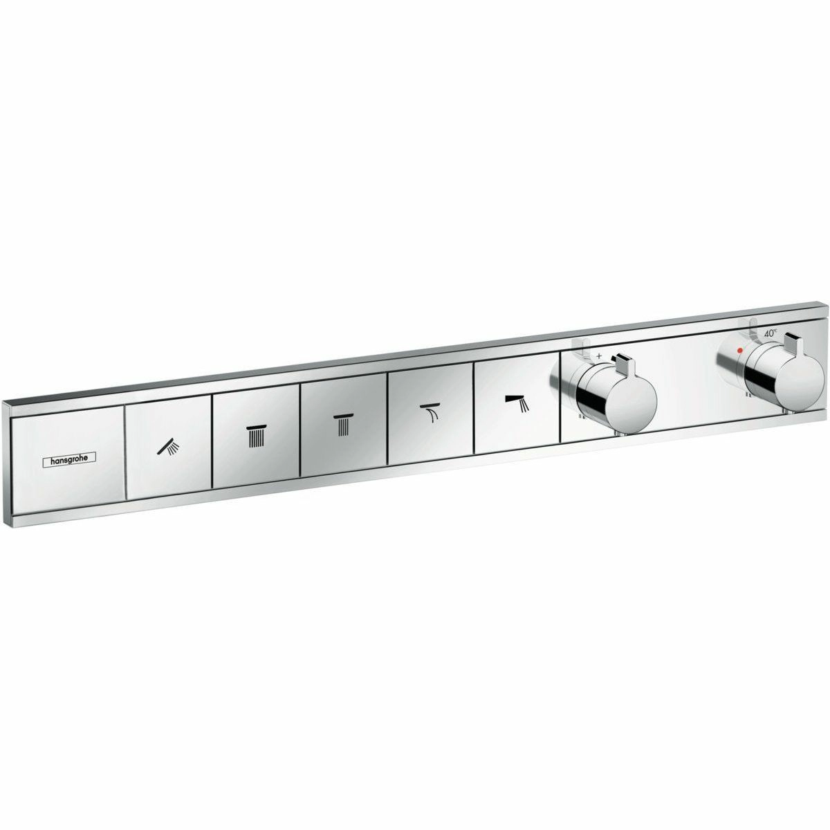 Термостат скрытого монтажа Hansgrohe RainSelect 5 потребителя, 15384000
