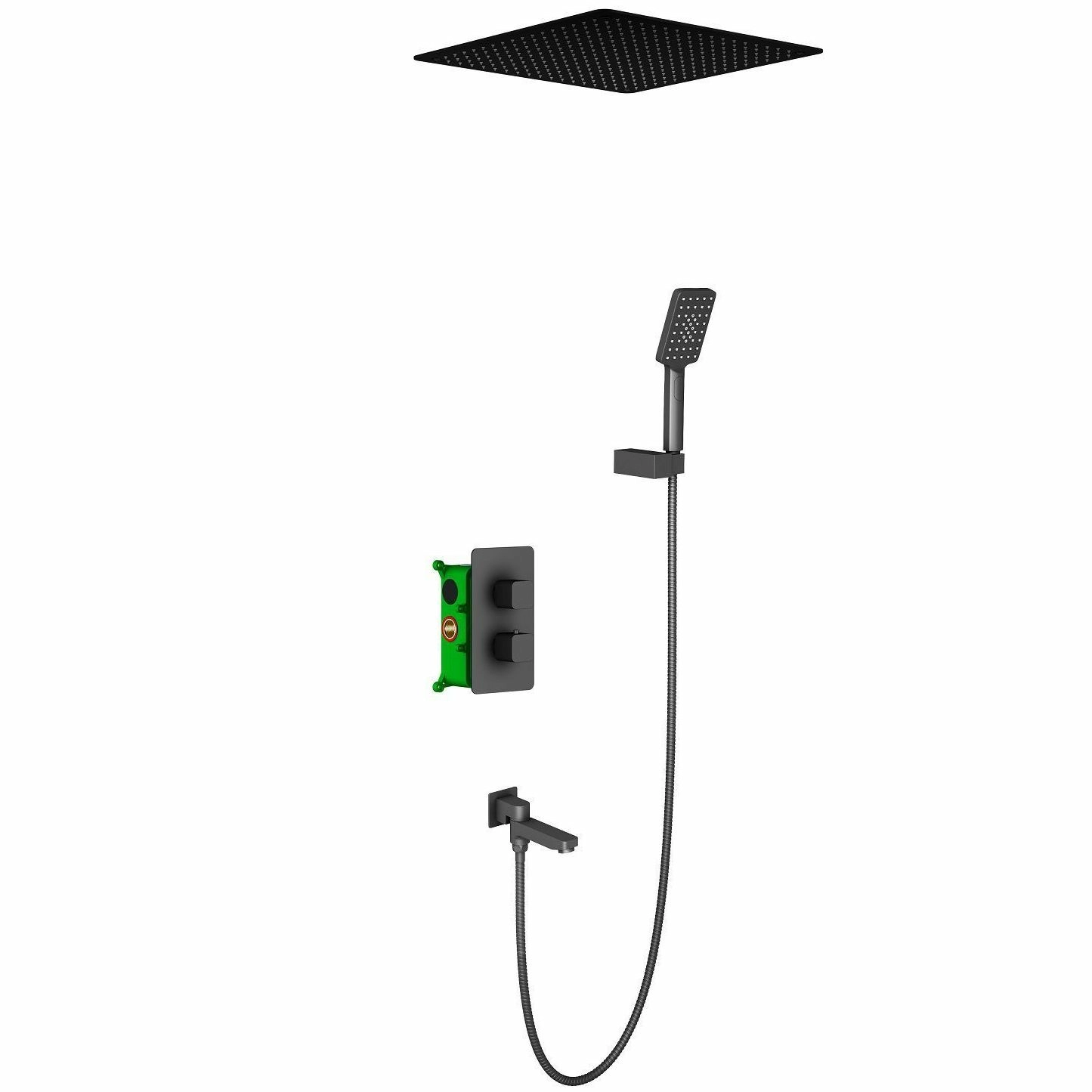 Душевая система Timo Petruma Black, SX-5019/03SM