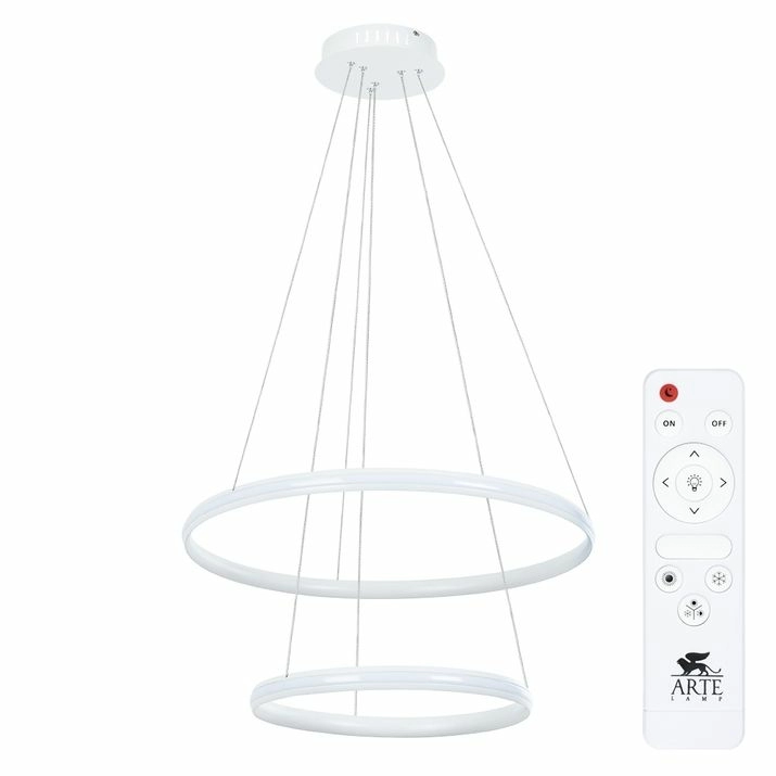 Подвесная люстра Arte Lamp Meridiana, A2198SP-2WH